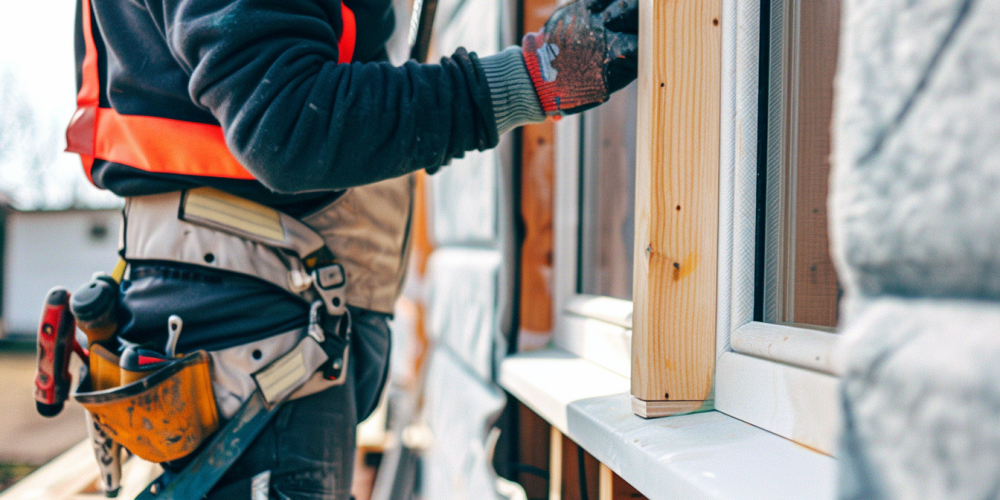 alexandredelandre_a_professional_French_worker_installing_exter_f96b9dce-446a-48a3-94d9-9a4ca91ba198