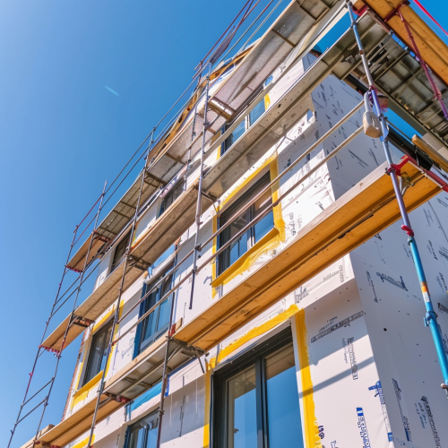 alexandredelandre_home_facade_under_renovation_with_external_wa_f714a06f-bdbe-4a65-81c7-164d09f36c0e