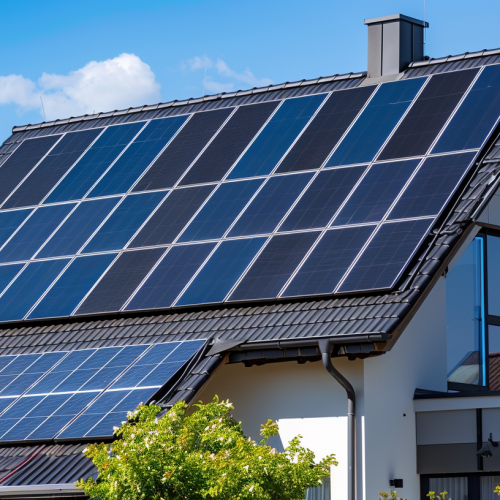 alexandredelandre_solar_panels_on_a_modern_house_roof_sunlight__c5b4dff7-e029-4310-afdc-803efa4541f3