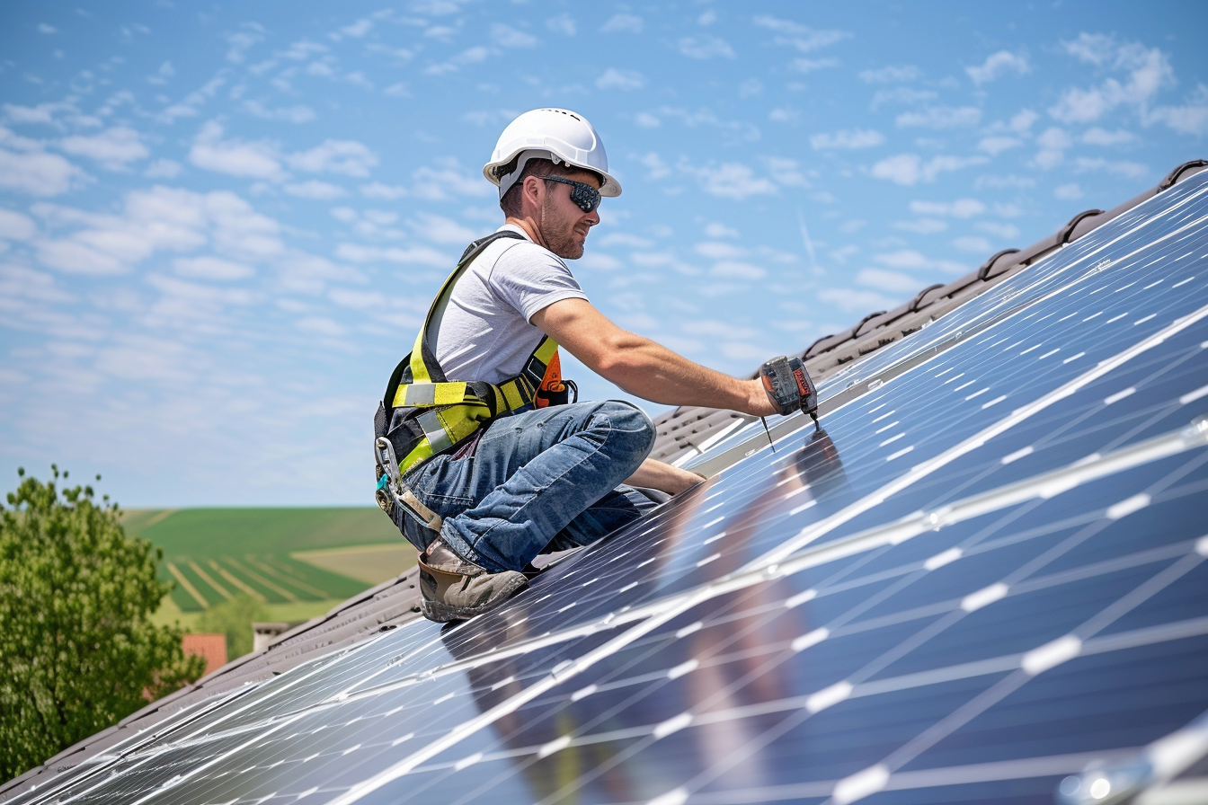 alexandredelandre_a_professional_solar_panel_installer_on_the_r_3c66f961-4957-4722-a6b2-d5bb57db7965